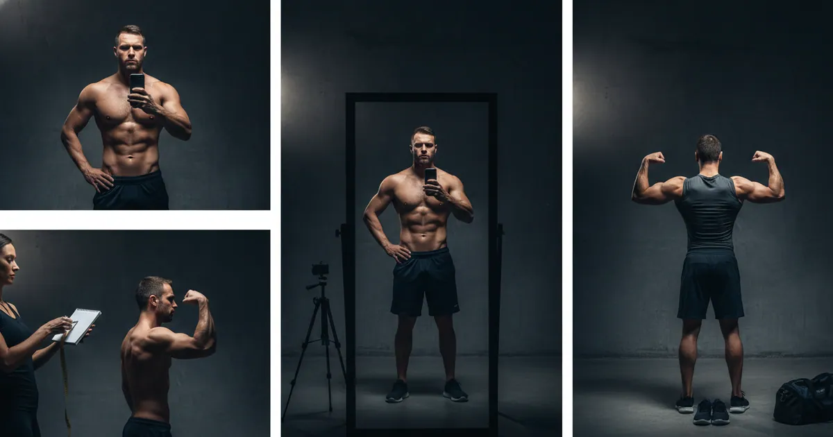how to take progress photos