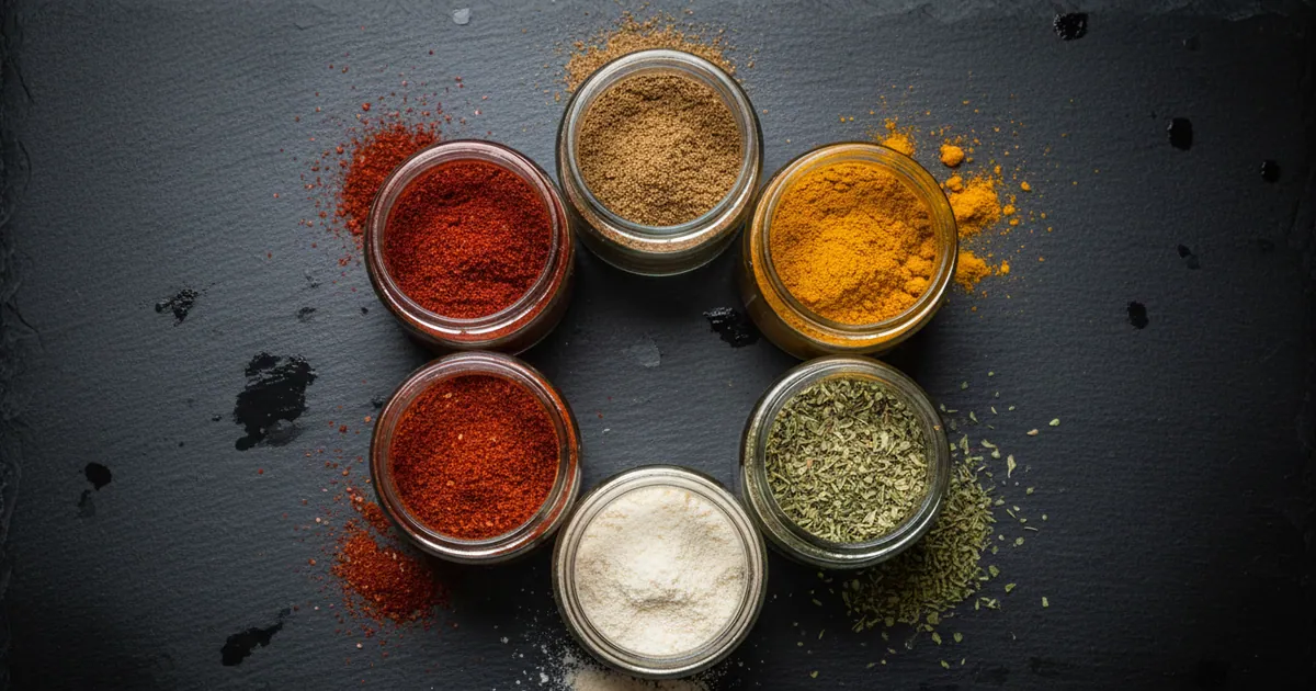 seasoning guide for diet food
